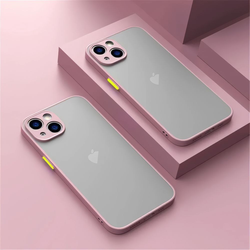 Чохол Avenger Case camera Lens (на iPhone 14, Pink) 876994 фото