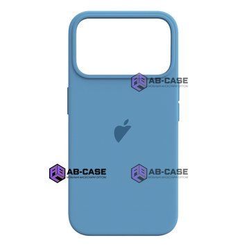 Чехол для iPhone 17 Pro Max &ndash; Silicone Case Full (№53 Cornflower) 4141810000005 фото
