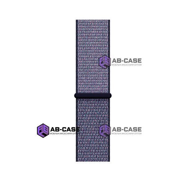 Ремешок для Apple Watch Nylon Loop нейлоновый (38mm, 40mm, 41mm, [42mm Series 10/11], Midnight Blue) 234954 фото