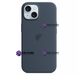 Чехол для iPhone 15 : Silicone Case MagSafe Original &ndash; Storm Blue 3706530000004 фото