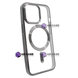 Чехол OPEN Shining with MagSafe (iPhone 14 Pro, Black) 132490 фото