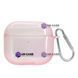 Чехол для AirPods 3 полупрозрачный Neon Case Pink Sand 192223 фото