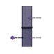 Ремешок для Apple Watch Nylon Loop нейлоновый (38mm, 40mm, 41mm, [42mm Series 10/11], Midnight Blue) 234954 фото 3