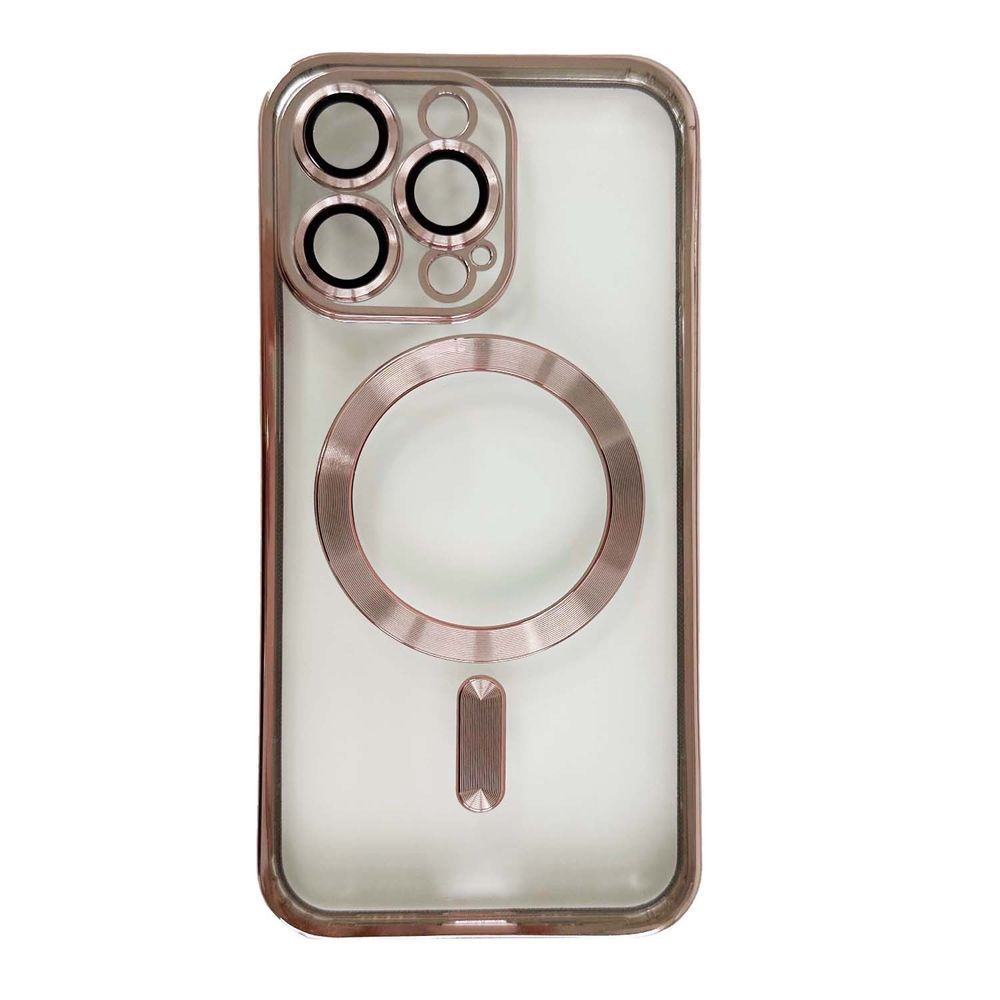 Чехол для iPhone 16 Pro Max Shining With MagSafe - Rose Gold 3910020000003 фото