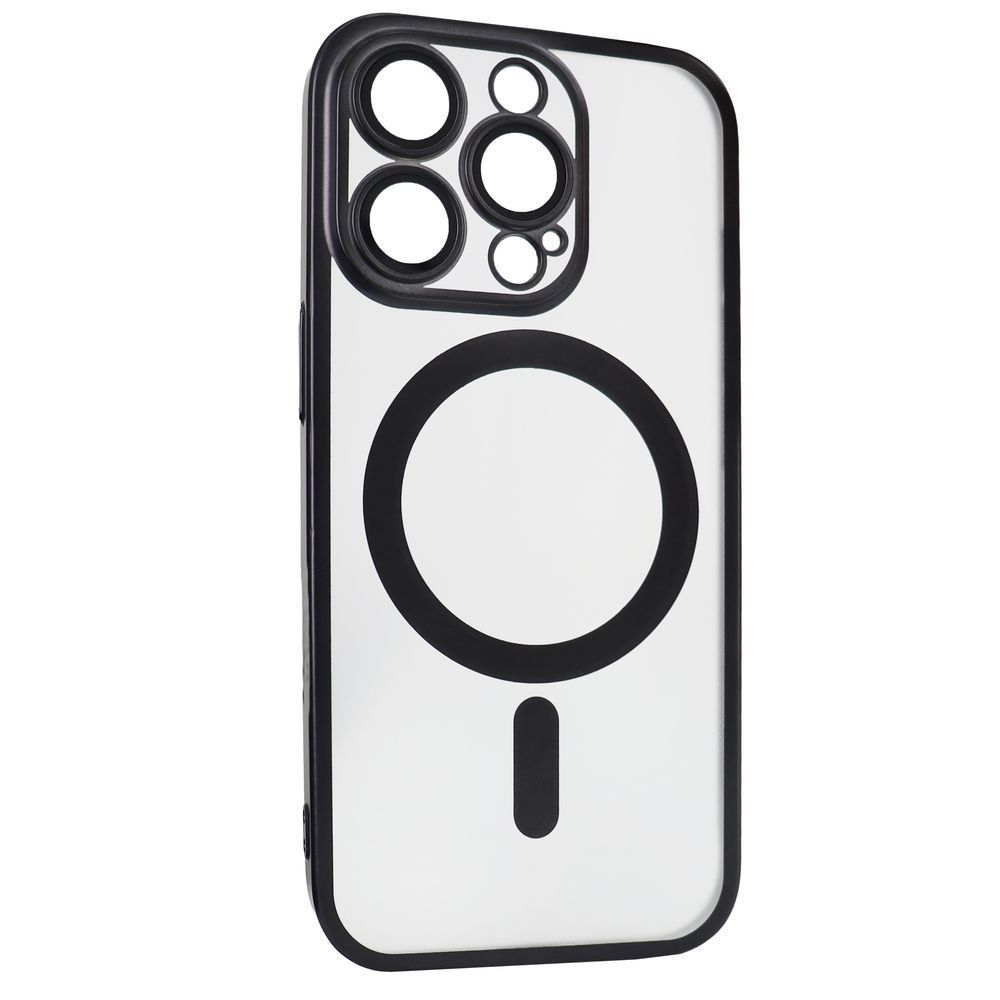Чехол Titan Frame Matte PC MagSafe Case (iPhone 16 Pro &ndash; Black) 4300080000003 фото