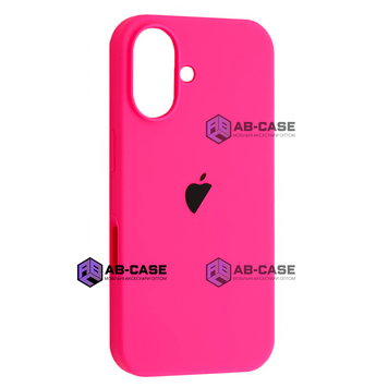 Чехол для iPhone 16 Silicone Case FULL (№47 Hot Pink) 3912040000001 фото
