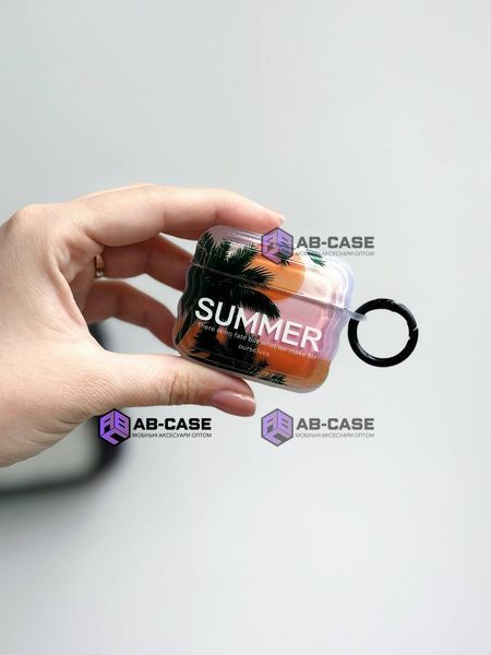 Чехол для AirPods PRO Print Case Summer Orange 282069 фото