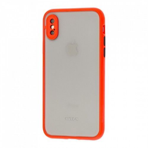 Чохол Avenger Case camera Lens (на iPhone X/Xs, Red) 12367 фото