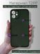 Ультратонкий чохол K-Doo Air Carbon для iPhone 12 Green 131324 фото 2