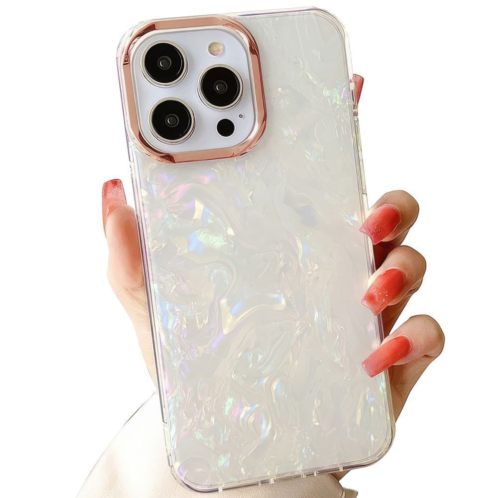 Чохол для iPhone 15 Pro Max Marble Case White 278316 фото