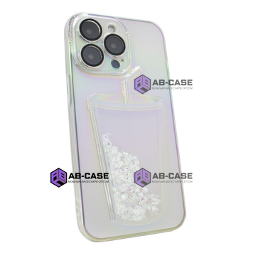 Чехол для iPhone 12 Pro Max Shining Fruit Cocktail case Clear Diamond 245629 фото