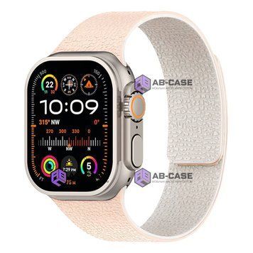 Ремешок Pebbled Magnetic Band (38/40/41/[42mm S11/10]) &ndash; Milk+Rock White 4350220000004 фото