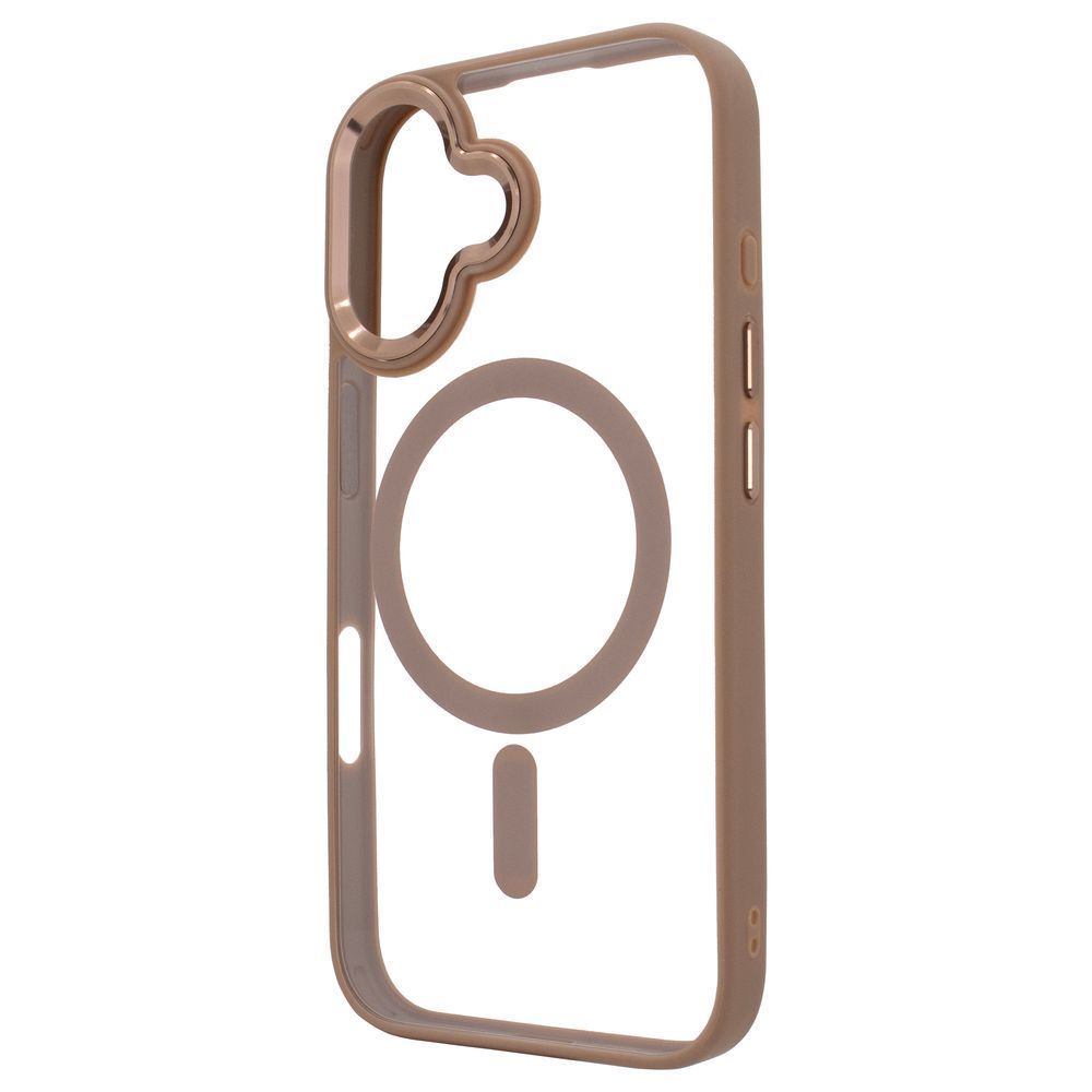 Чехол Crystal Guard with MagSafe (iPhone 16, Gold) 3958420000001 фото