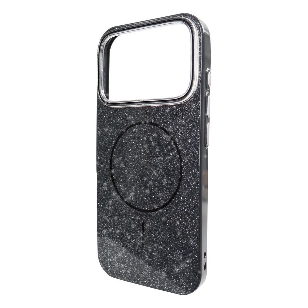 Чехол Gleaming MagSafe Case (iPhone 17 Pro Max &ndash; Black) 4155540000006 фото