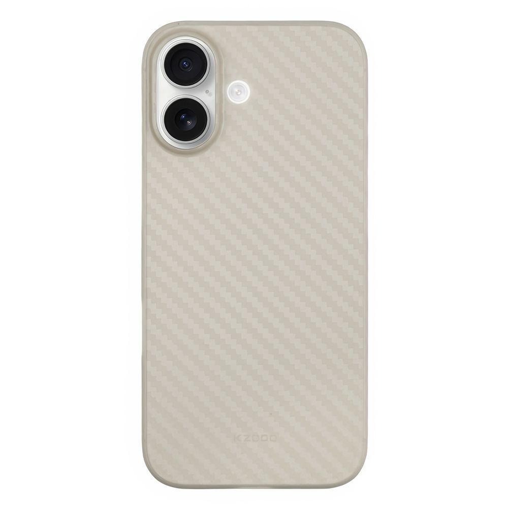 Ультратонкий чохол K-Doo Air Carbon (iPhone 17, Titanium Gray) 4187670000007 фото