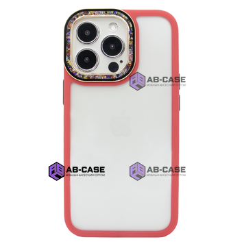 Чохол для iPhone 13 Pro Guard Amber Camera Red 592066 фото