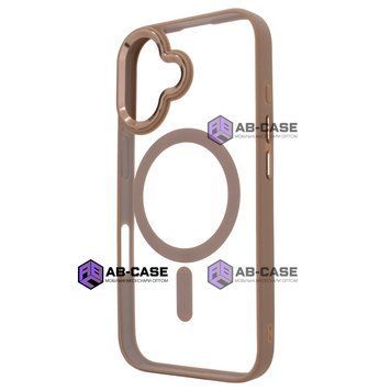 Чехол Crystal Guard with MagSafe (iPhone 16, Gold) 3958420000001 фото
