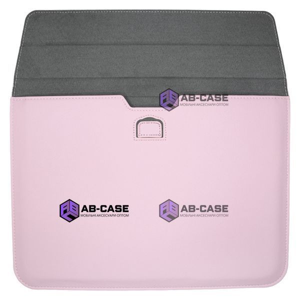 Чехол-папка для MacBook (15.3"&ndash;16") Leather PU &ndash; Pink 6792326 фото