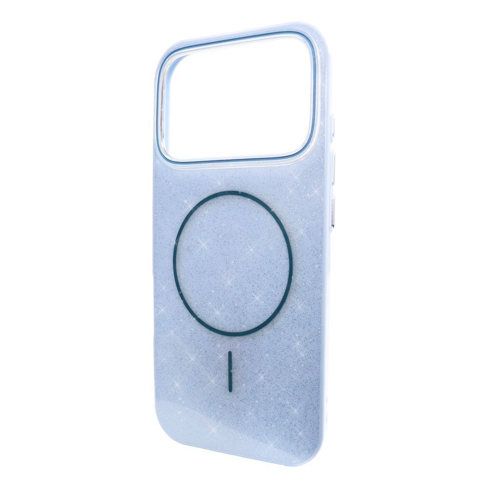 Чехол Gleaming MagSafe Case (iPhone 17 Pro Max &ndash; Blue) 4155550000003 фото