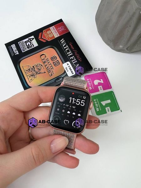 Защитное стекло Ceramic for Apple Watch (45mm, Matte) 1328350 фото