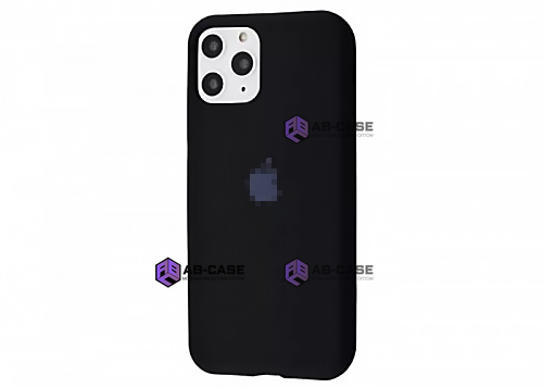 Чохол Silicone Case на iPhone 11 Pro FULL (№18 Black) 302202 фото