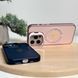 Чехол Logo Case PU Stand Camera (iPhone 11, Pink Sand)