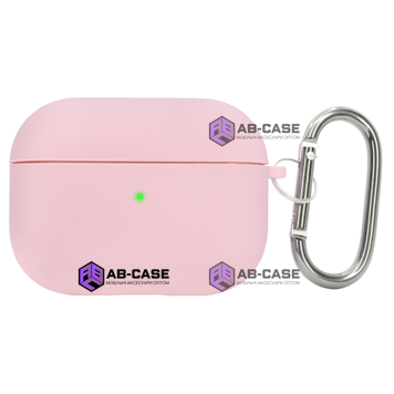 Чехол для Airpods 3 with microfiber Light Pink 907764 фото