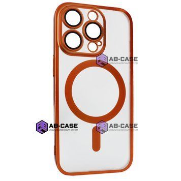 Чехол Titan Frame Matte PC MagSafe Case (iPhone 16 Pro &ndash; Orange) 4300120000000 фото