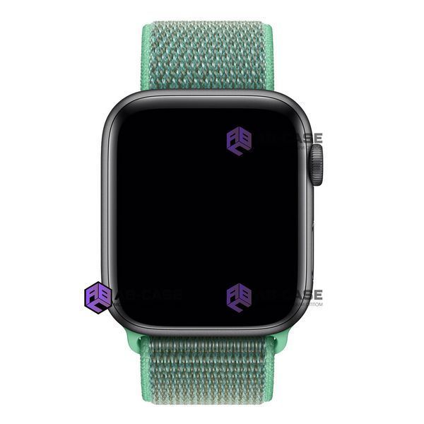Ремінець для Apple Watch Nylon Loop нейлоновий (38mm, 40mm, 41mm, [42mm Series 10/11], Spearmint) 234967 фото