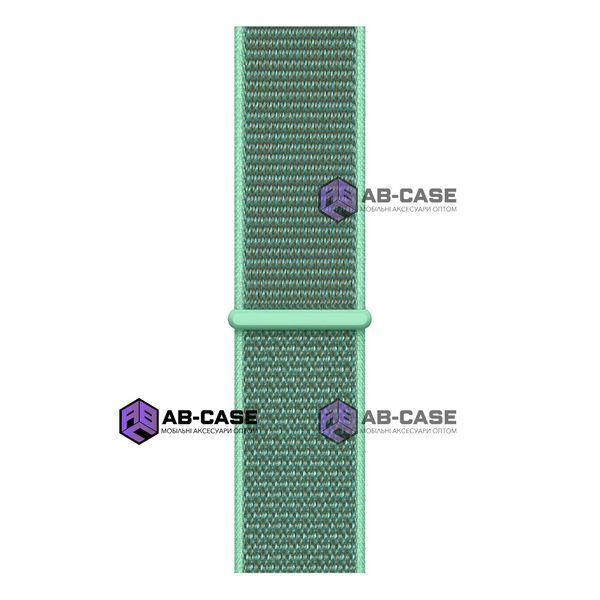 Ремінець для Apple Watch Nylon Loop нейлоновий (38mm, 40mm, 41mm, [42mm Series 10/11], Spearmint) 234967 фото
