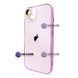 Чохол для iPhone 14 : AG-PC Glass &ndash; Pink 4066780000001 фото