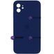 Чехол Silicone Case Full Camera для iPhone 12 Deep navy 210408 фото