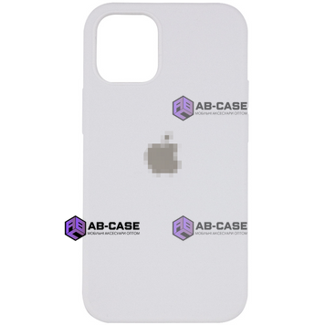 Чехол Silicone Case для iPhone 14 Full (№9 White) 101122 фото