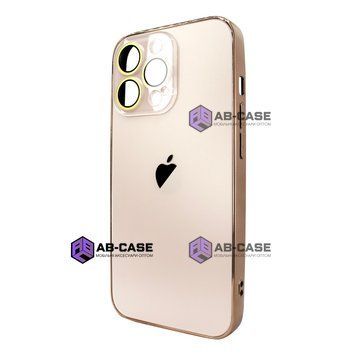 Чохол для iPhone 16 Pro : AG-PC Glass &ndash; Gold 4067290000000 фото
