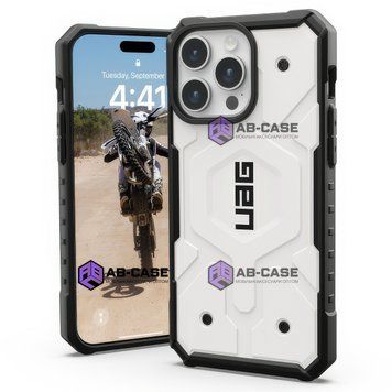 Чехол UAG with MagSafe (iPhone 15 Pro Max, White) 3849130000002 фото