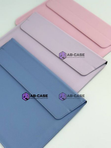 Чехол-папка для MacBook (15.3"&ndash;16") Leather PU &ndash; White 6792329 фото
