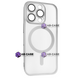 Чехол Titan Frame Matte PC MagSafe Case (iPhone 16 Pro &ndash; Titanium) 4300130000007 фото