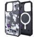Чехол для iPhone 14 | 13 UAG with MagSafe camouflage - White-Black 3936890000004 фото