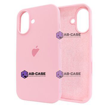 Чехол для iPhone 16 Plus Silicone Case FULL (№6 Light Pink) 3912600000007 фото