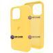Чохол для iPhone 13 Pro Max Silicone Case Full №55 Canary Yellow 201355 фото