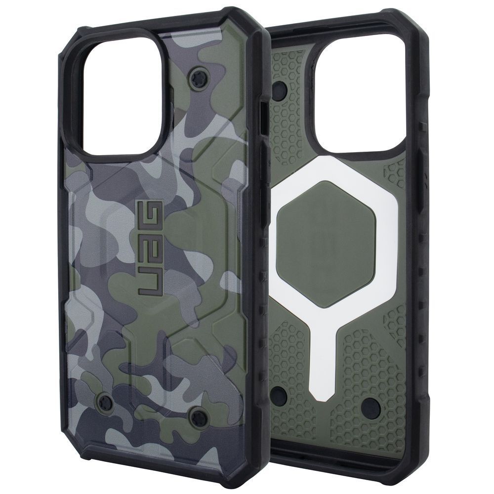 Чехол для iPhone 16 Pro Max UAG with MagSafe camouflage - Khaki-Green 3936910000007 фото