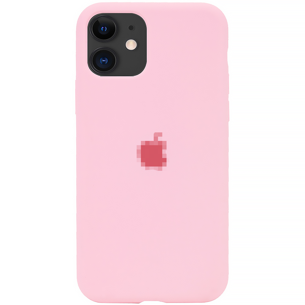Чохол Silicone Case на iPhone 11 FULL (№6 Light Pink) 107889 фото