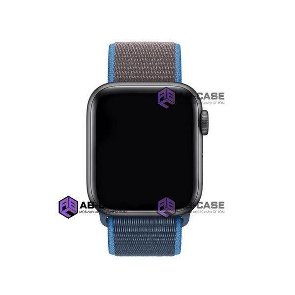 Ремешок для Apple Watch Nylon Loop нейлоновый (38mm, 40mm, 41mm, [42mm Series 10/11], Surf Blue) 234970 фото