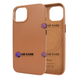 Чехол для iPhone 15 : Leather Case PU with MagSafe &ndash; Saddle Brown 3859390000001 фото