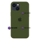 Чехол Silicone Case для iPhone 15 Plus Full (№48 Virid) 607827 фото