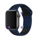 Ремешок силиконовый Nike Sport Band для Apple Watch 38mm, 40mm, 41mm, [42mm Series 10/11] - Blue-Black 234409 фото