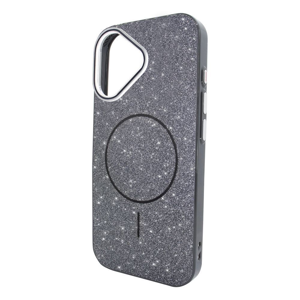 Чехол для iPhone 16 : Gleaming MagSafe Case &ndash;&nbsp;Black 4073630000005 фото