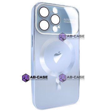 Чохол для iPhone 12 Pro Max матовий NEW PC Slim with MagSafe case із захистом камери Sierra Blue 603386 фото