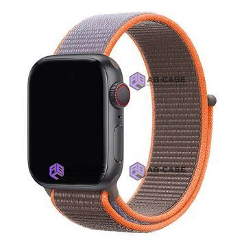 Ремешок для Apple Watch Nylon Loop нейлоновый (38mm, 40mm, 41mm, [42mm Series 10/11], Vitamin C) 234972 фото