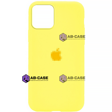 Чехол Silicone Case для iPhone 15 Plus Full (№4 Yellow) 607828 фото